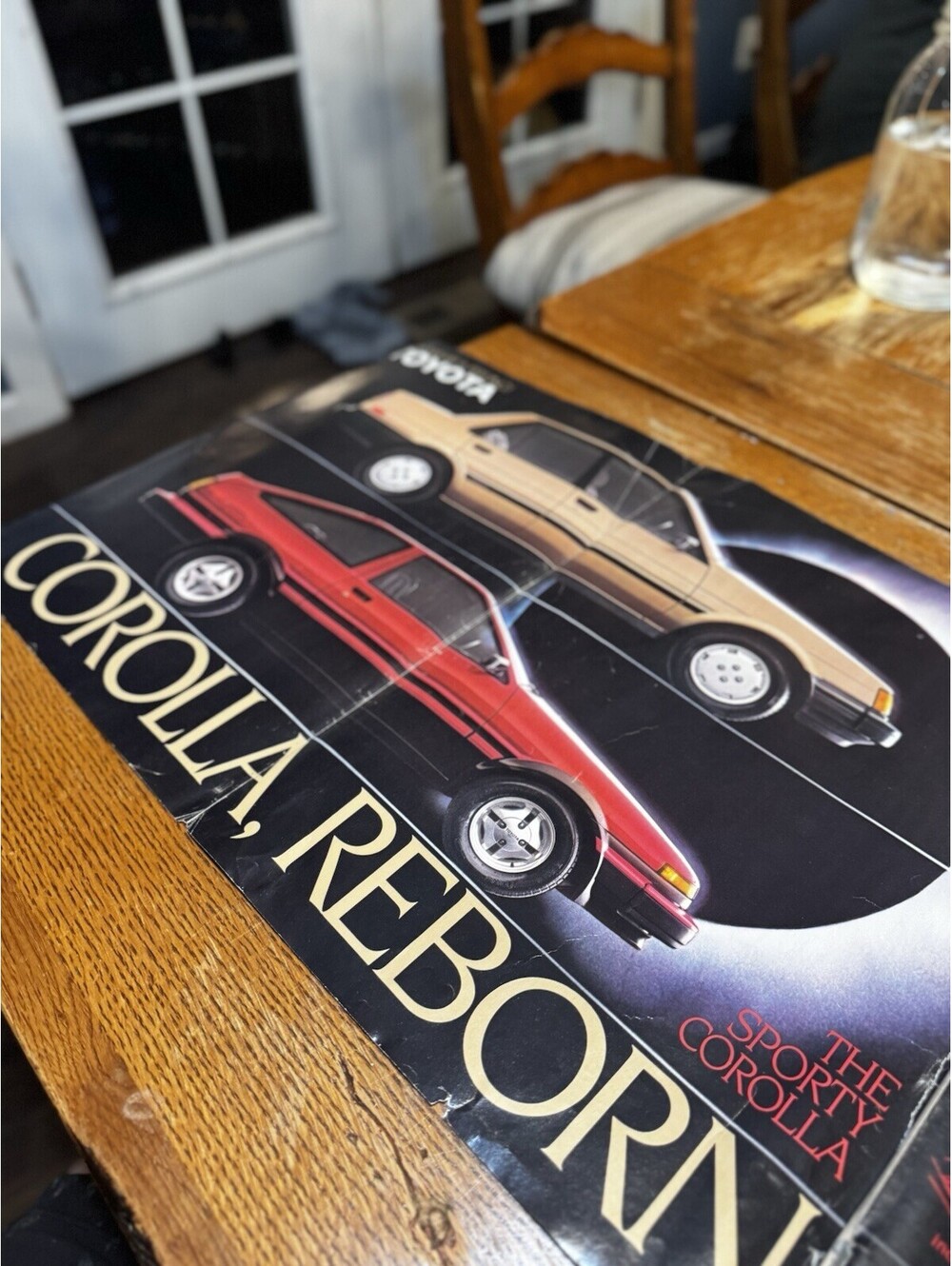 1984 Toyota Corolla Reborn & Dodge Daytona Turbo Z Brochure Magazine Vintage Ads